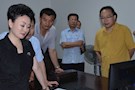 市委常委、政法委书记何英平一行来武陵区调研常德政法综合试点工作