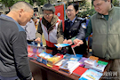 白马湖司法所开展法治文化宣传活动