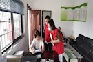 武陵区委政法委开展民调宣传活动