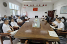武陵区委政法委组织学习《纪检监察机关派驻机构工作规则》
