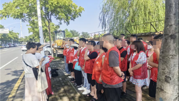 武陵区司法局永安司法所开展向阳志愿服务活动