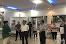 省司法厅刘刚魁同志到体育东路社区开展“民主法治示范社区”复核考察