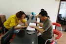 区委政法委深入联系社区开展走访调研活动