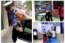 患病老人街头迷路  常德交警热心送医