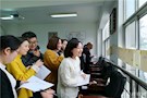 武陵区委政法委开展“摘抄雷锋日记”硬笔书法比赛评选活动